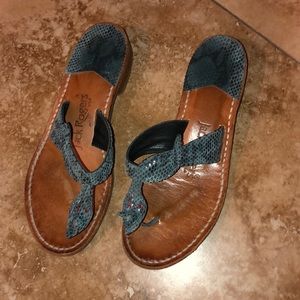Rare snakeskin Jack Rogers